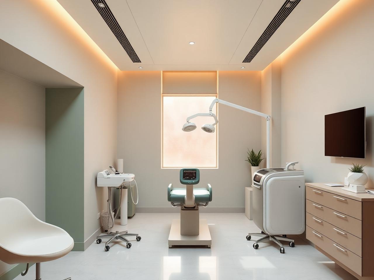 Behandlungsraum der Privatklinik Proebstle